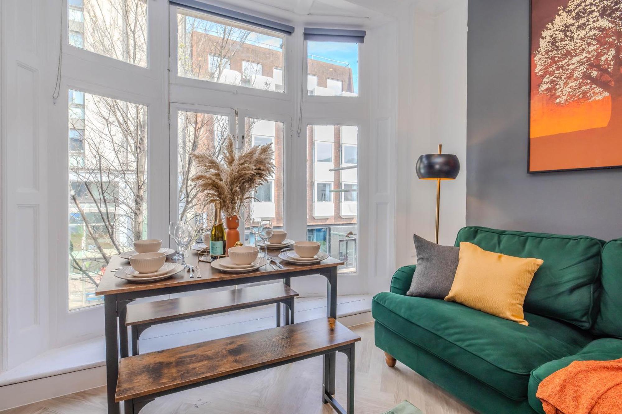 2 Bedroom Flat Next To Brighton Station & Beach I Sleep 8 Guests Exterior foto